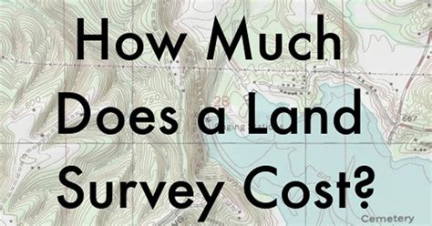 how much does a land survey cost in michigan